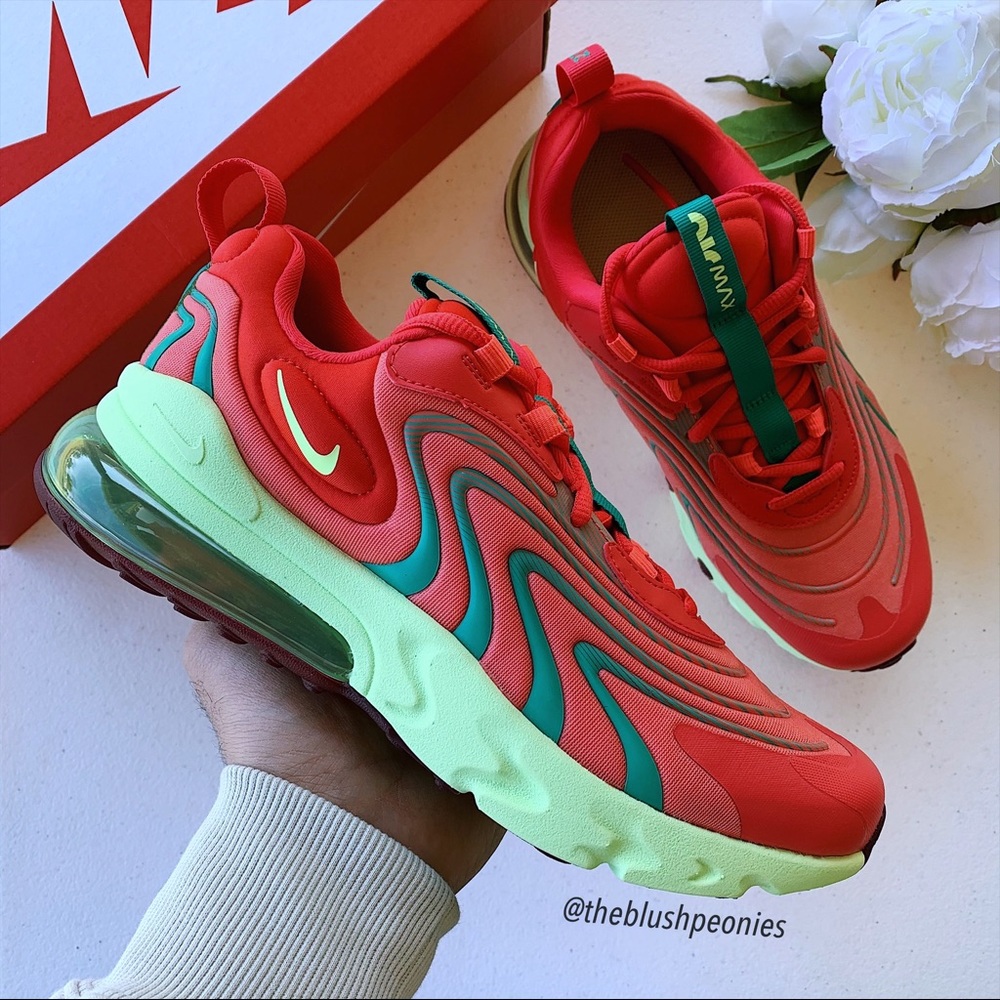 Nike Air Max 270 React ENG Watermelon NWT - Picture 4 of 14